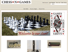 Tablet Screenshot of chessngames.com